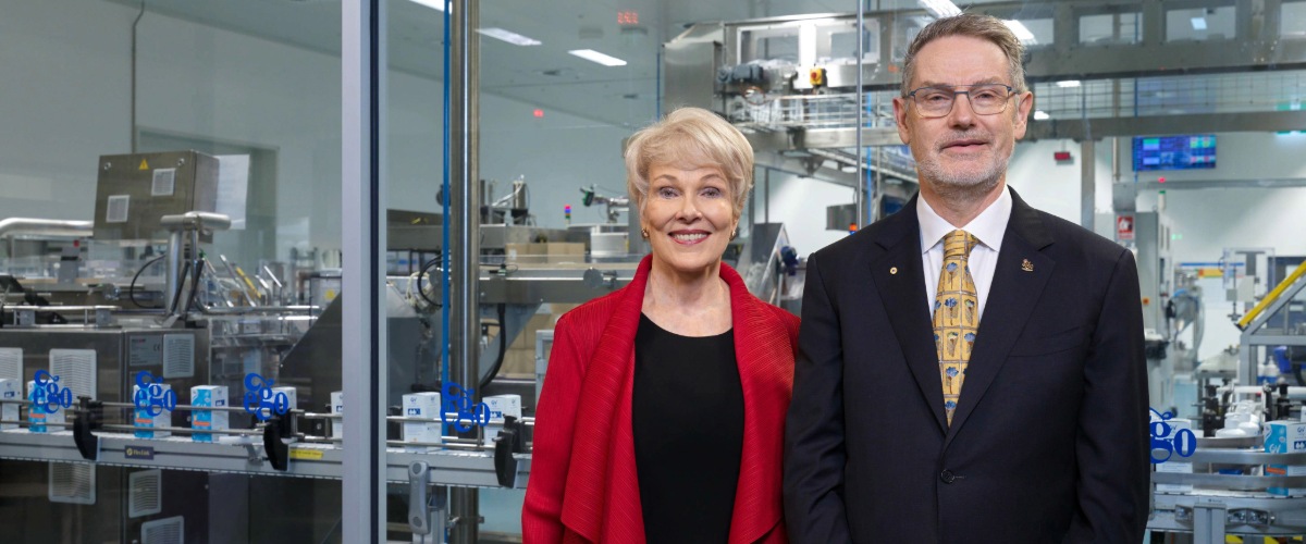 Dr Jane Oppenheim and Mr Alan Oppenheim AM