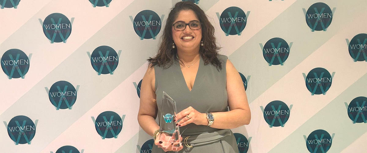 Mandeep Singh wins women in industry award