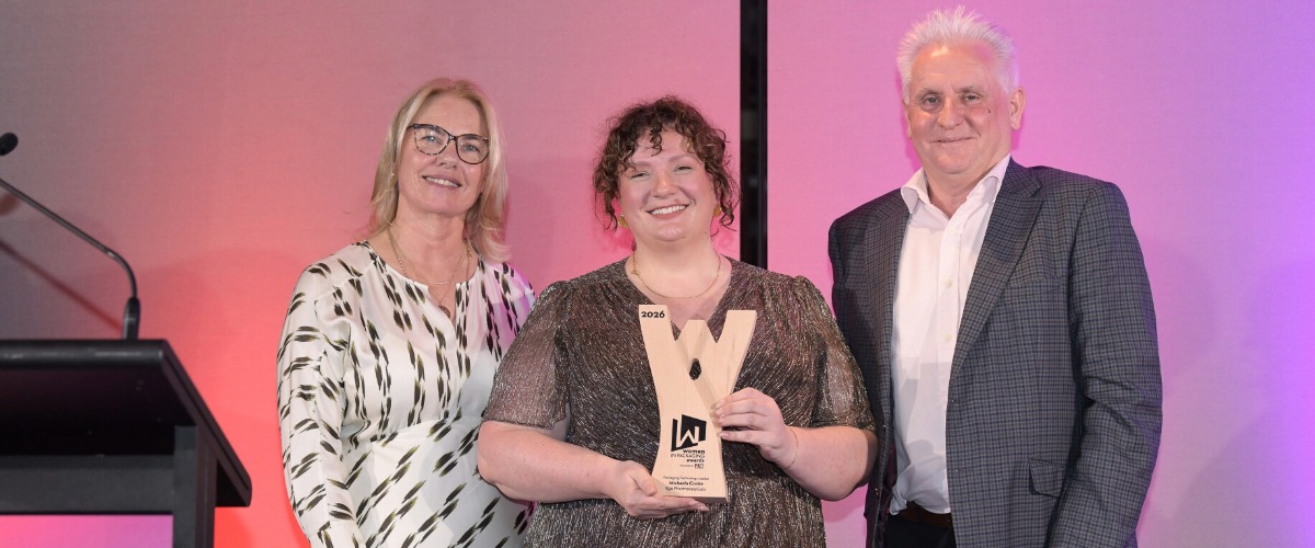 Michaela Cooke wins Women In Packaging award